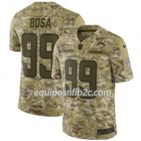 Camiseta Hombre NFL Los Angeles Chargers Joey Bosa 99 Nike Salute to Service